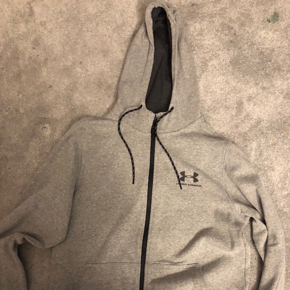 Under armour zip up